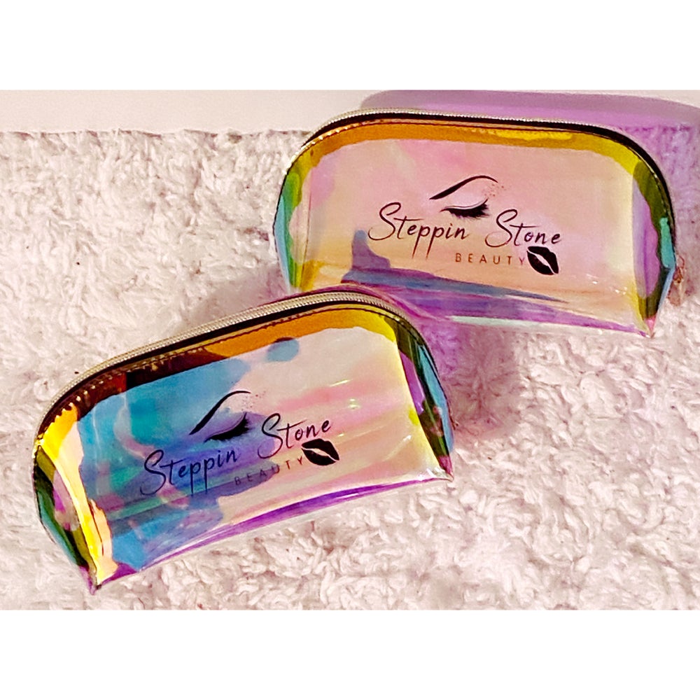 Baddie Holographic Cosmetic Bag