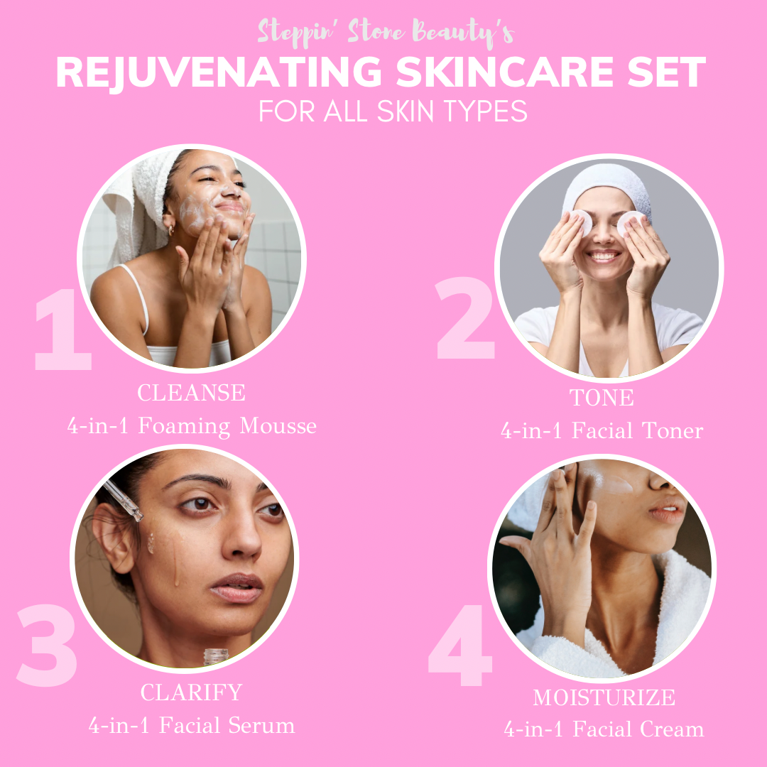 4-in-1 Rejuvenating Skincare Set